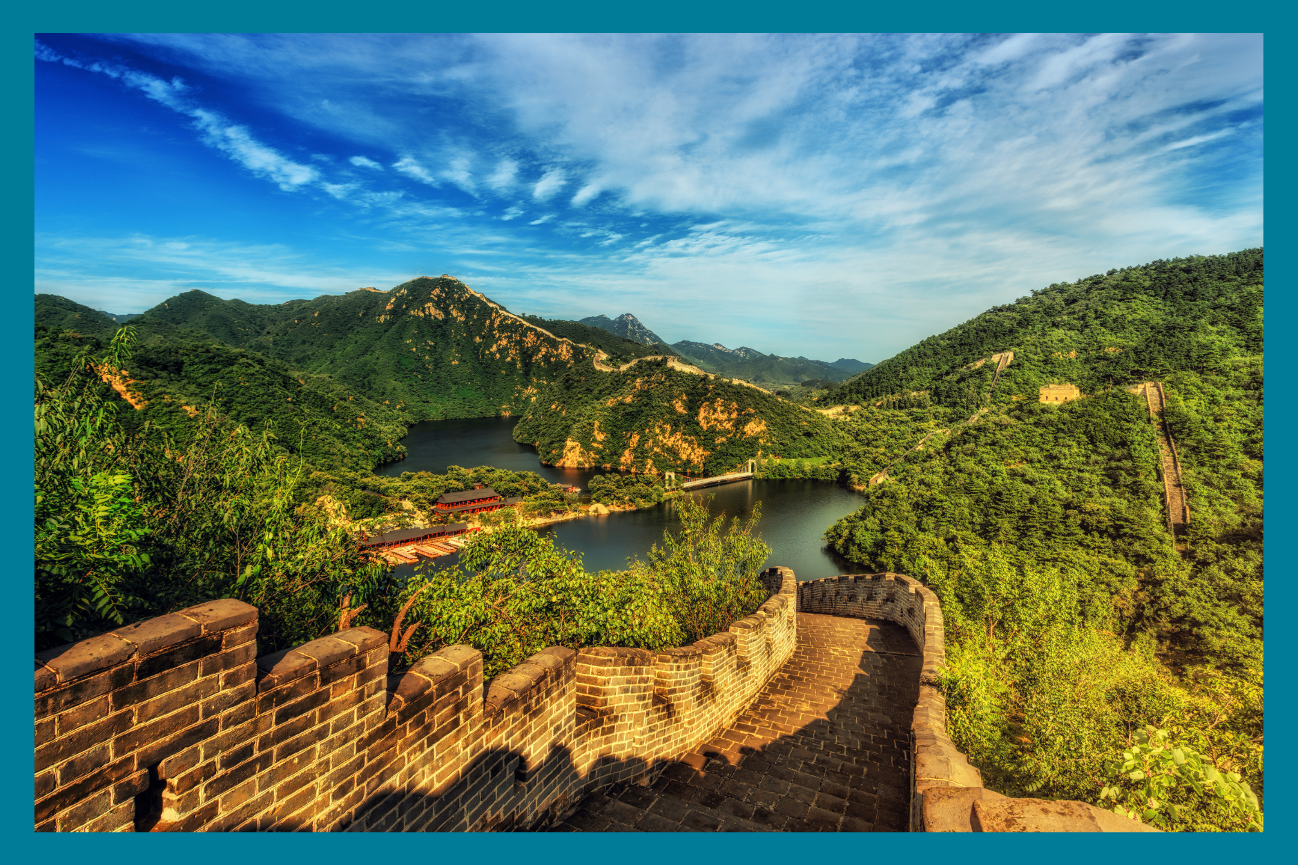 Kiinan muuri ja luontoa